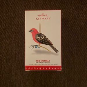 Pine Grosbeak 2016 Hallmark Keepsake Ornament